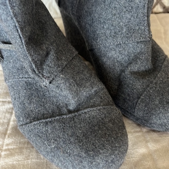 Toms Heeled Wool Like Bootie Size 9 - Picture 12 of 12